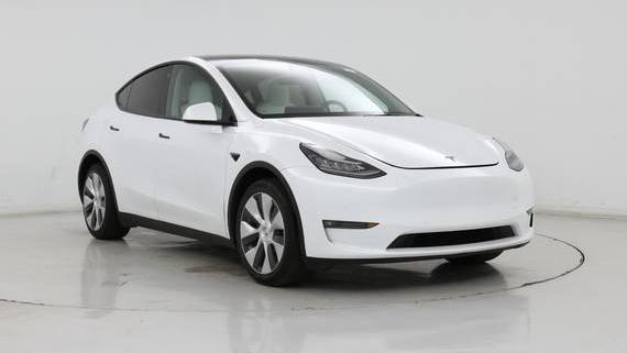 TESLA MODEL Y 2021 5YJYGDEE2MF203182 image